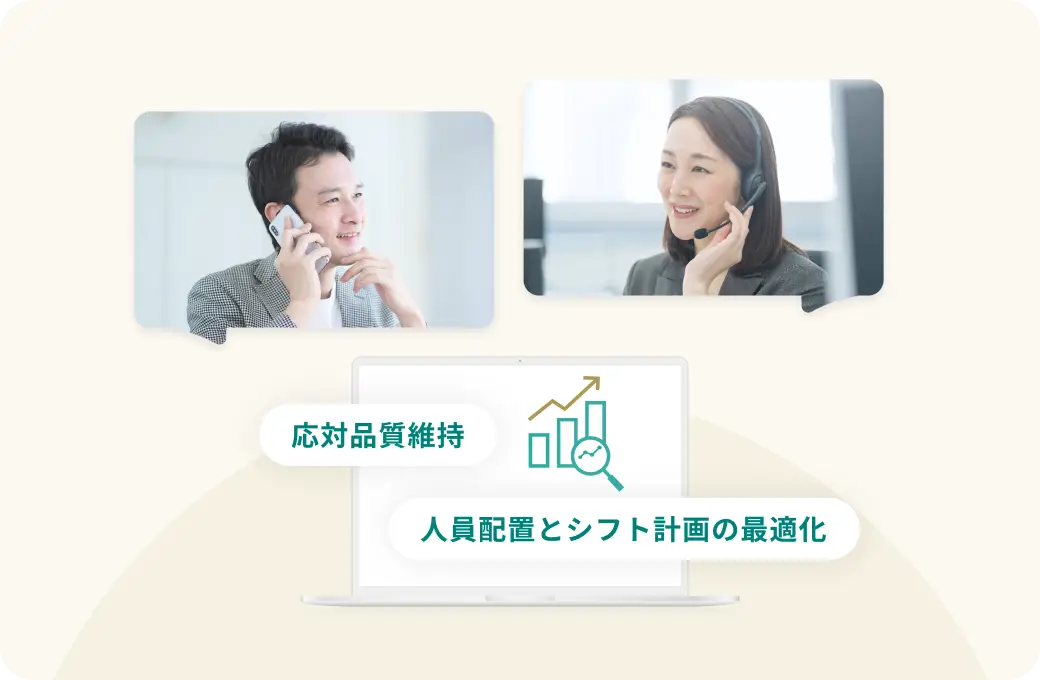 InfiniTalk AIダッシュボード 呼量予測